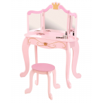Masuta de toaleta Royal Princess cu oglinda cu scaun DollHouse Kidkraft Luxury Masuta de toaleta Royal Princess cu oglinda cu scaun DollHouse Kidkraft Luxury